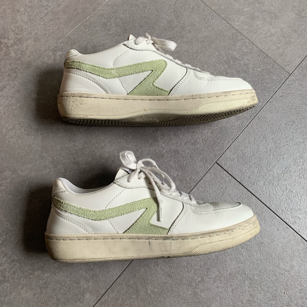 Rag & Bone Retro Court Leather Low-Top Sneakers